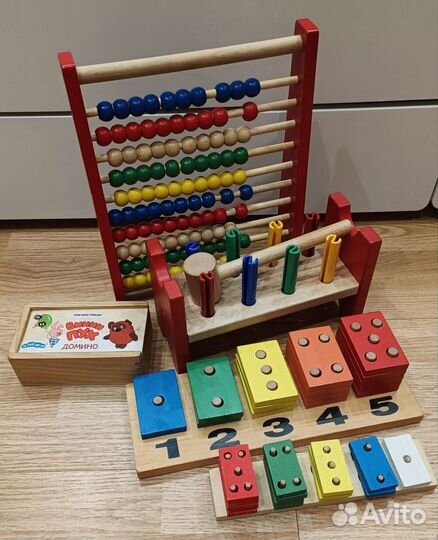 Развивающие деревянные игрушки IKEA