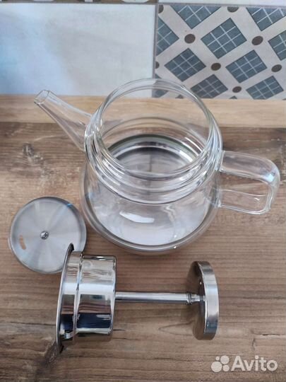 Чайник заварочный 1300 мл / гейзерная кофеварка