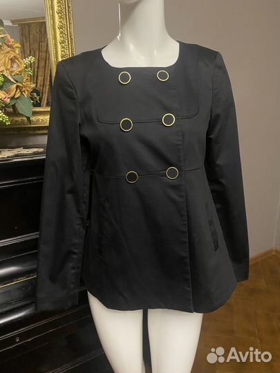 HM шикарный жакет хлопок s 42