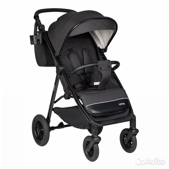 Прогулочная коляска Farfello Costa Vita Black