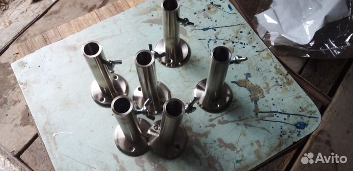 Стаканы для помостов из нерж.стали