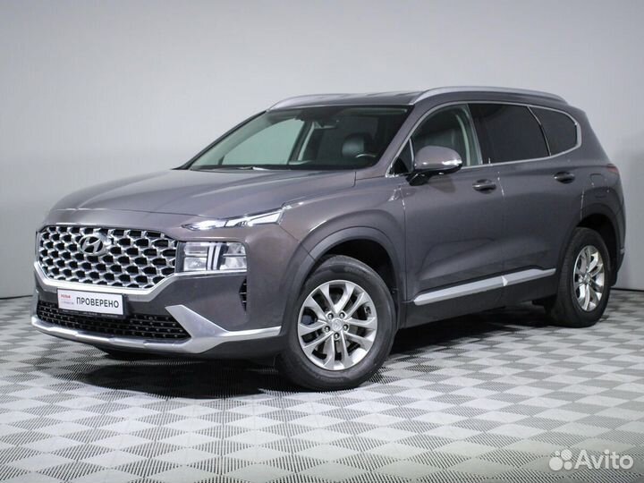 Hyundai Santa Fe 2.2 AMT, 2021, 77 453 км
