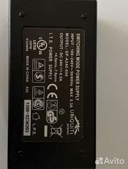 Блок питания wi fi антенн nanostation m2 m3 m5