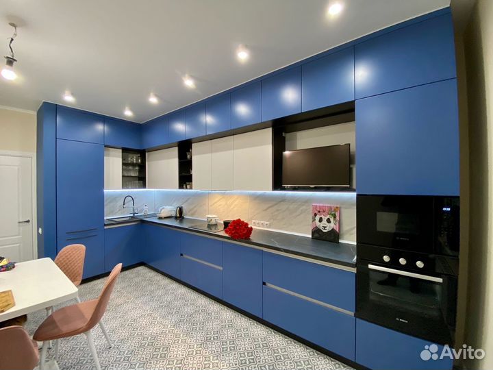 Кухня под потолок из мдф на заказ