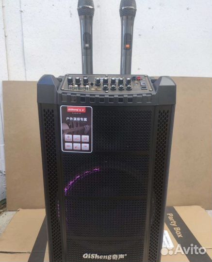 Портативна колонка караоке qisheng lx-651