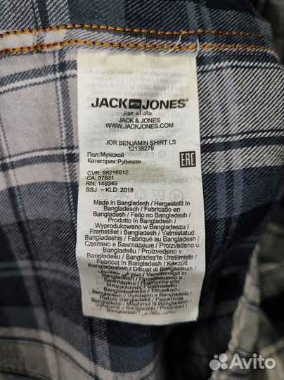 Фланелевая рубашка Jack & Jones