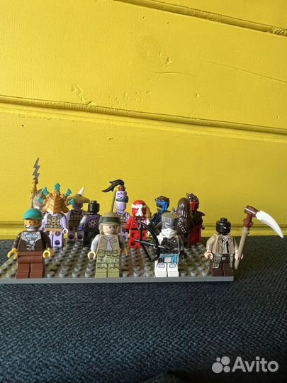 Lego человечки ниндзяго