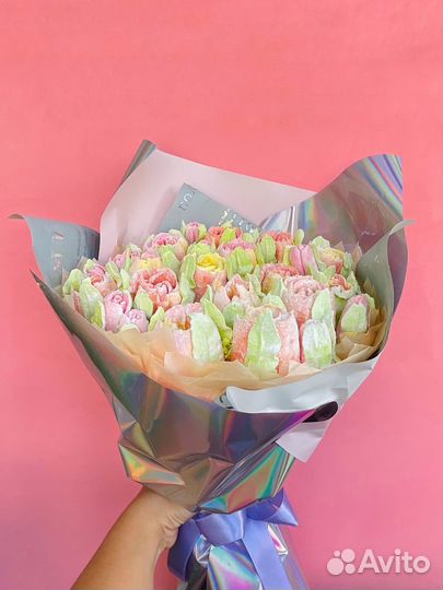 Зефирный букет