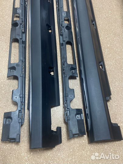 Накладки порогов в сборе Mercedes ML GLE W166