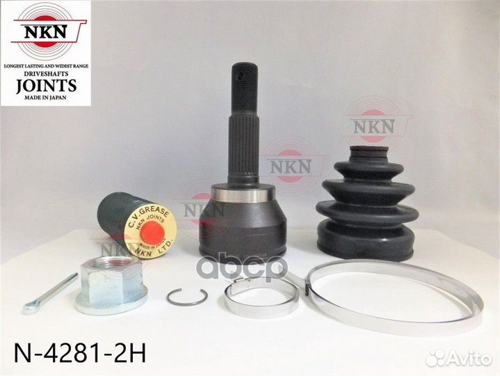 Шрус внешний NKN N-4281-2H N-4281-2H NKN