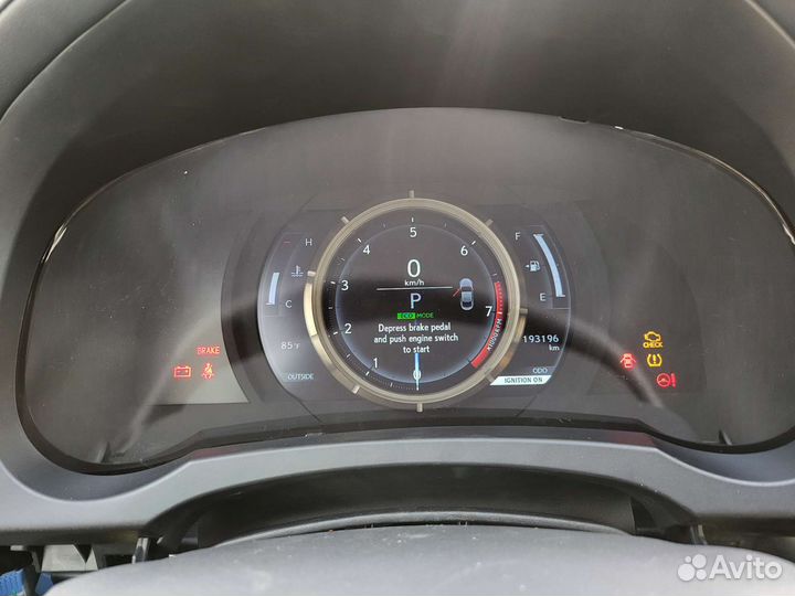 Приборная панель Lexus f-sport rc,is