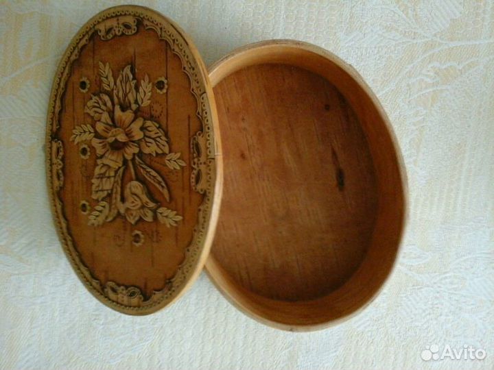 Шкатулка из бересты