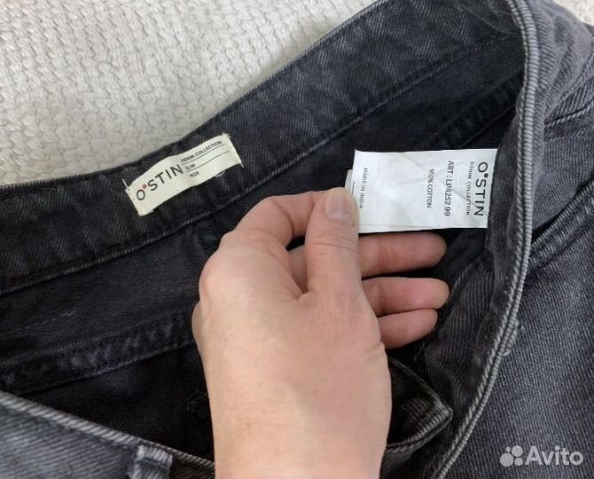 Джинсы mom O'stin