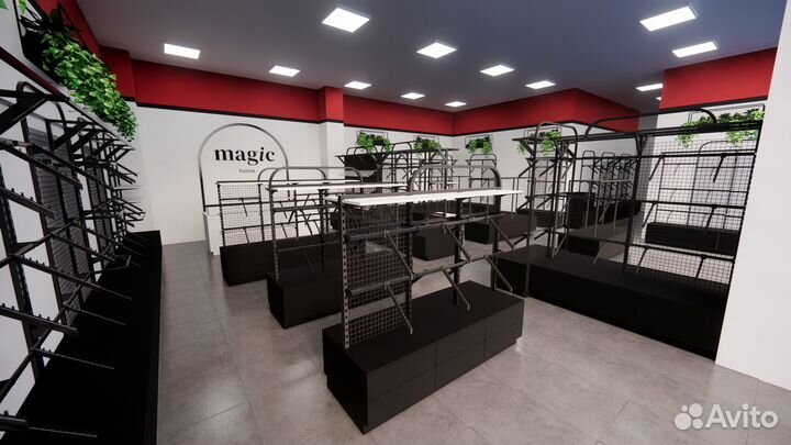 Дизайн проект магазина/офиса