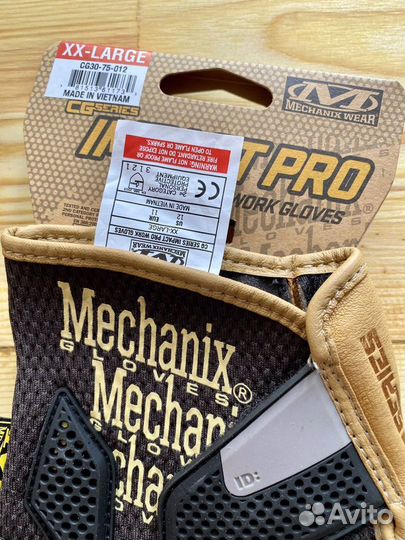 Перчатки Mechanix CG Impact Pro (Оригинал)