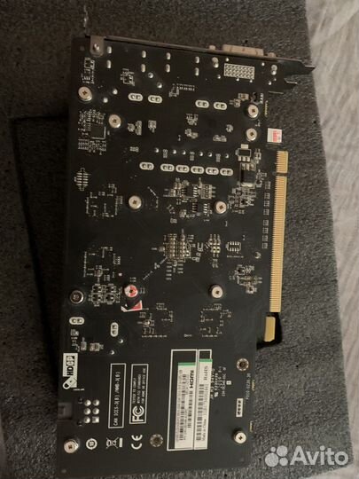 Видеокарта rx560d 4gb