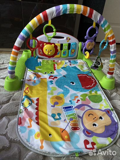 Развивающий коврик с пианино Fisher Price