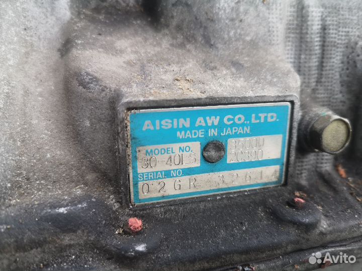 АКПП Toyota Mark II JZX110 1JZ-FSE