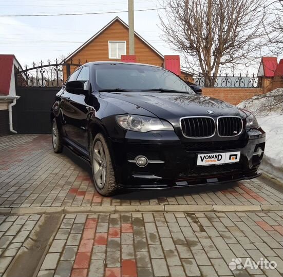 Лезвия под пороги BMW X6 E71 Vonard customs