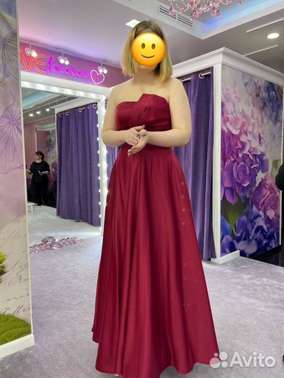 Вечернее платье в пол