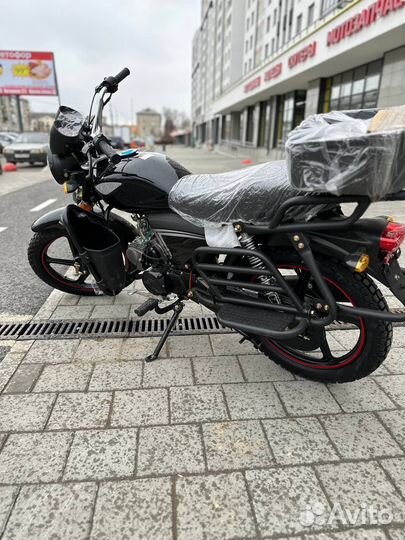 Мопед raid Черный