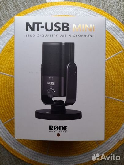 Студийный микрофон Rode mini