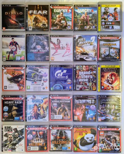 Игры для приставок ps3