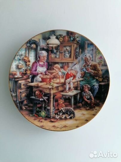 Декоративная тарелка. Германия