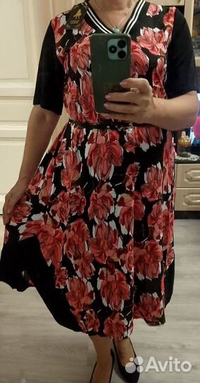 Платье летнее новое разм 50