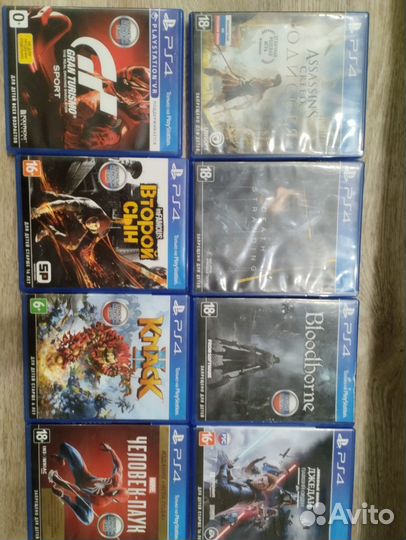 Игры для приставок ps4