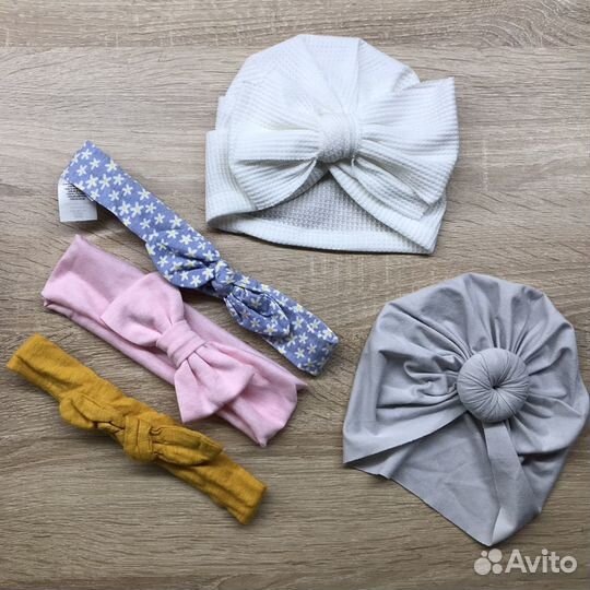 Красивые повязки, тюрбаны 68, 74 р-р