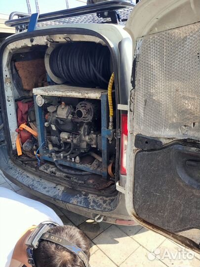 Прочистка канализации.устранение засора