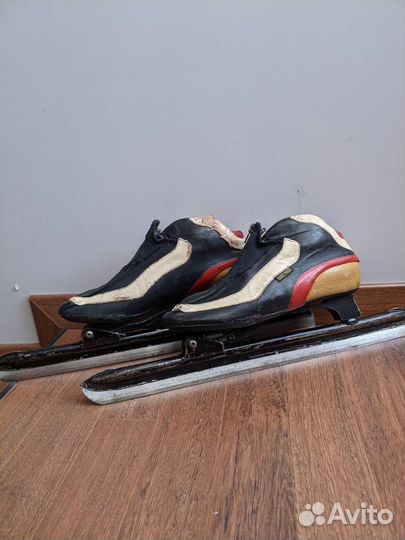 Конькобежные коньки viking размер 41