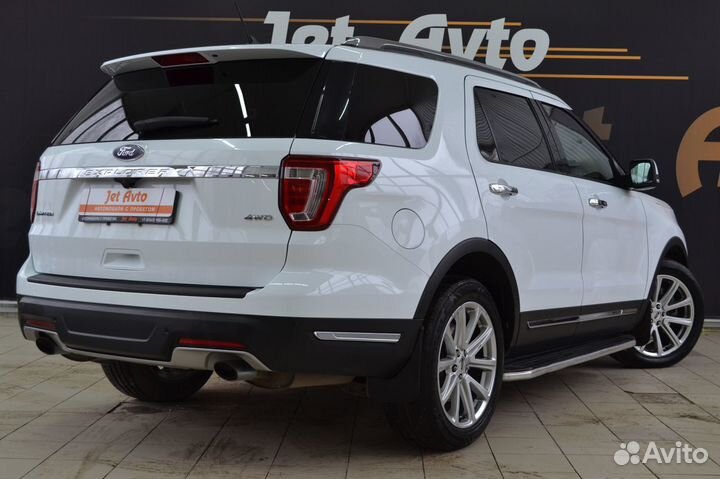 Ford Explorer 3.5 AT, 2018, 138 000 км