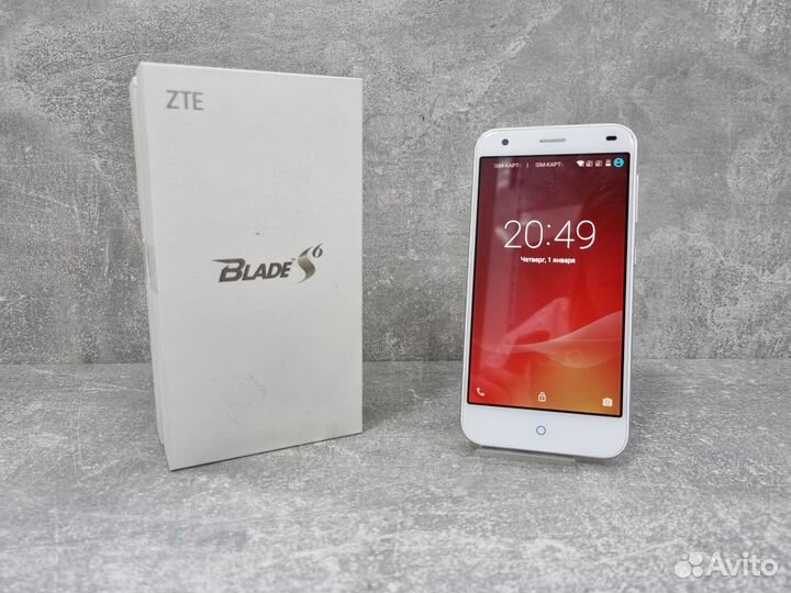 ZTE Blade S6, 2/16 ГБ