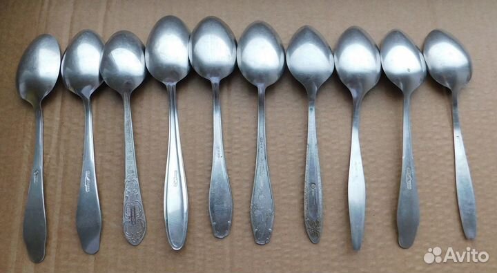 Ложки, вилки и нож СССР