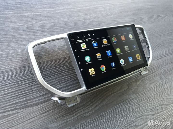 Магнитола Kia Sportage 4 QL с камерой