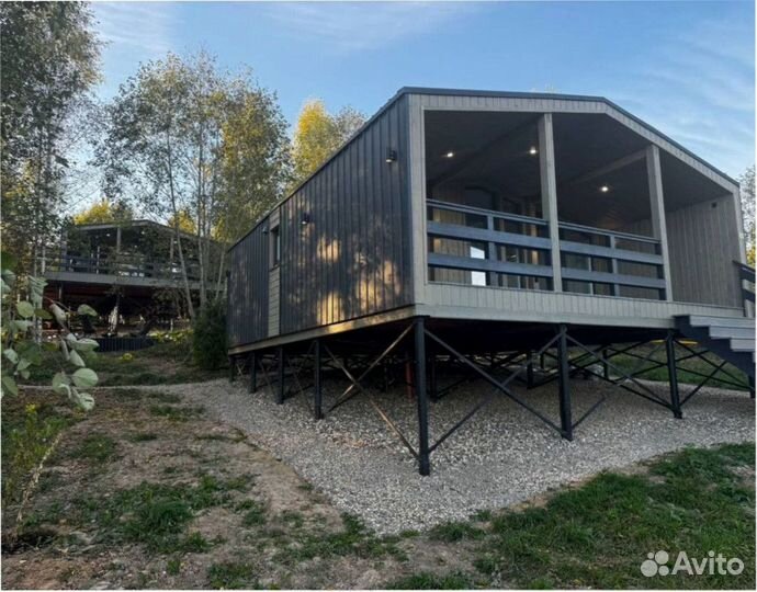 Всесезонный дом на дачу, теплый 75 м кв Артикул гт-4065