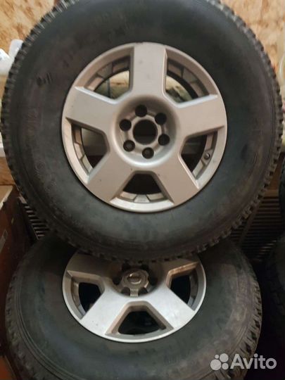 Колеса на Nissan x-terra