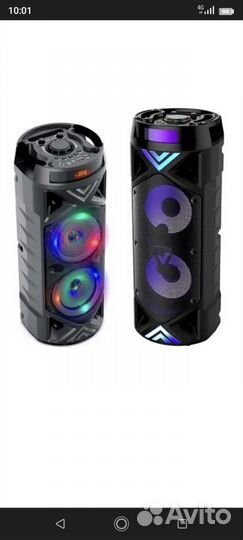 Колонка аудио с блютуз и микрофоном