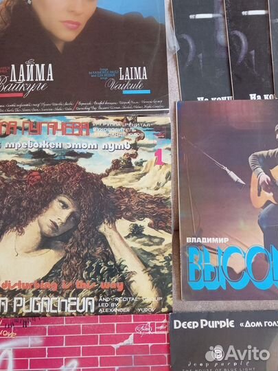 Пластинки винил СССР винтаж разные