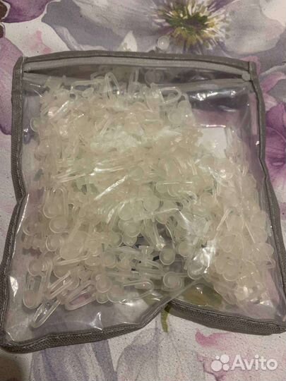 Крючки для штор роликовые