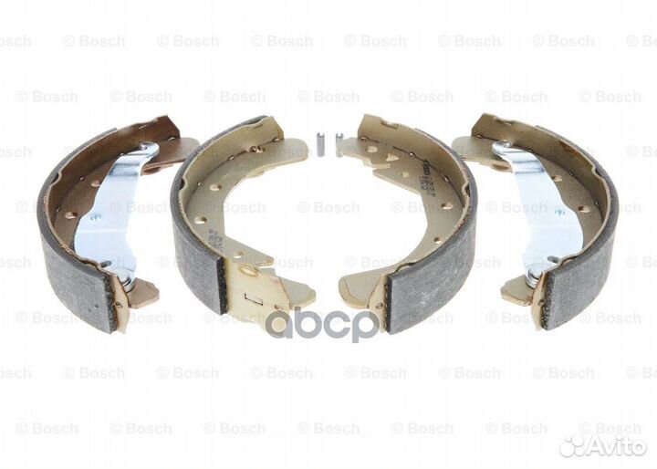 Колодки тормозные барабанные зад 0 986 48