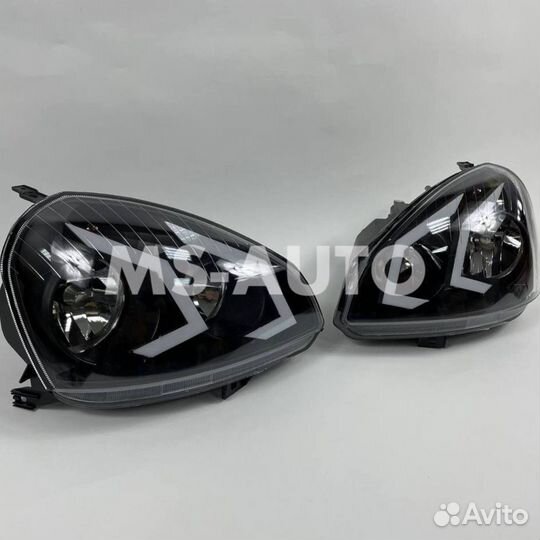 Фары amg на priora Тюнинг