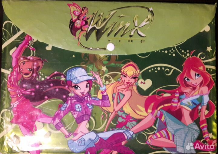 Папки Winx Винкс на кнопках