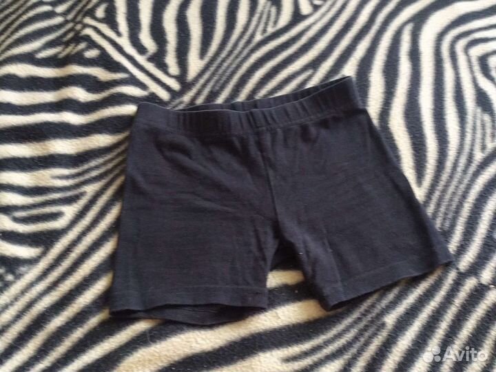 Шорты для спорта короткие на 4-5 лет