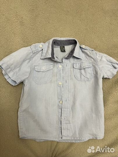 Рубашки для мальчика 6 штук 98 104