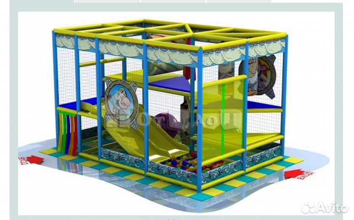 Тент для игрового комплекса. Новый