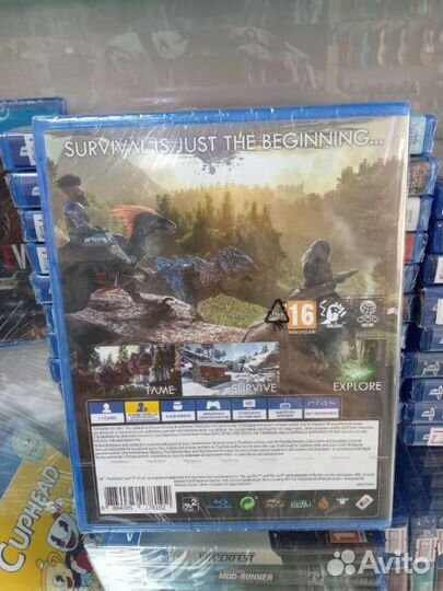 Ark survival evolved диск ps4