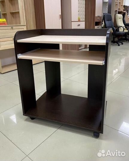 Стол компьютерный Грета-10 (Венге)